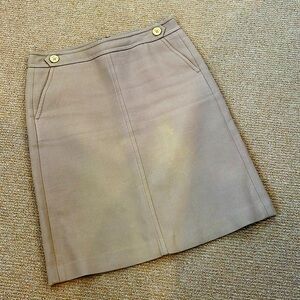 Talbots Mid-Length Tan Skirt